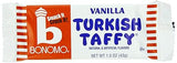 Bonomo Turkish Taffy Bar, Vanilla, 1.5 Ounce (Pack of 24)