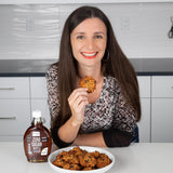 Wholesome Yum Zero Sugar Maple Syrup (Keto Maple Syrup) With Monk Fruit & Allulose - Natural Sugar Free Pancake Syrup - No Artificial Colors Or Flavors, Non GMO, Low Carb, Gluten-Free, Vegan (Plastic bottle - 12 fl oz)