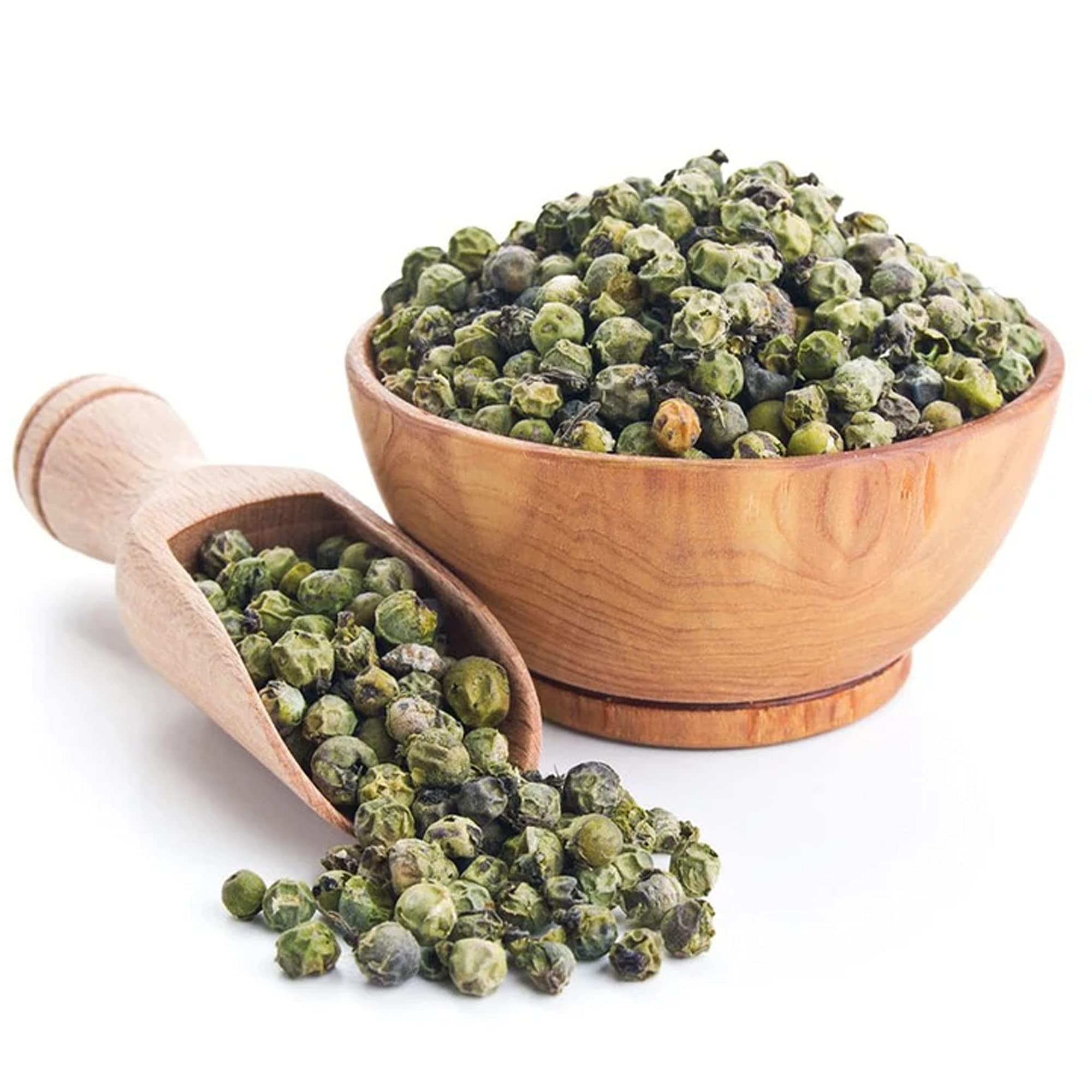 NY Spice Shop Green Peppercorns Whole - 1 Pound Natural Spices Whole Green Peppercorns - Piper Nigrum - Traditional Peppercorns for Cooking