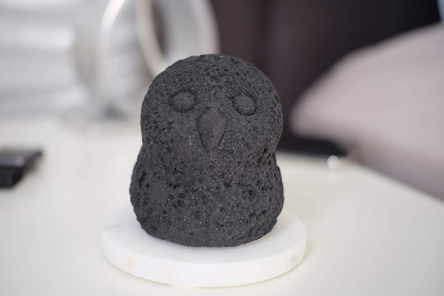 Chada Magic Owl Activated Charcoal Deodorizer - Natural Odor Eliminator, No Chemicals, Absorbs Smoke, 270g