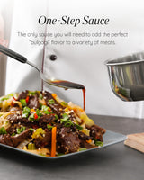 Sempio Korean BBQ Original Bulgogi Marinade: Sweet & Savory Authentic Korean BBQ Sauce with Soy Sauce & Pear, Perfect for Stir-Fry & Grilled Meats