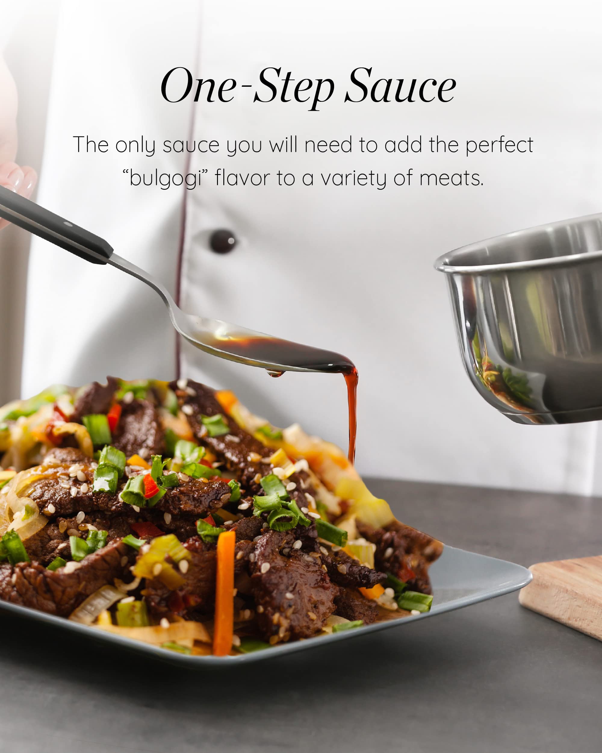 Sempio Korean BBQ Original Bulgogi Marinade: Sweet & Savory Authentic Korean BBQ Sauce with Soy Sauce & Pear, Perfect for Stir-Fry & Grilled Meats