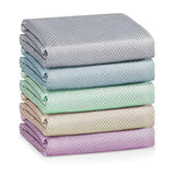 Amersis 5pack Nanoscale Cleaning Cloth, Easy Clean Cloth, Microfiber Cleaning Cloth, Nanoscale Streak-Free Cleaning Cloths Reusable Lint Free Cloth