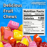 Fruit Chews Candy, 2lb (32oz) Bulk Bag, Individually Wrapped for Freshness and Easy Sharing, Perfect for Buffet Spreads, Birthdays, and Holiday