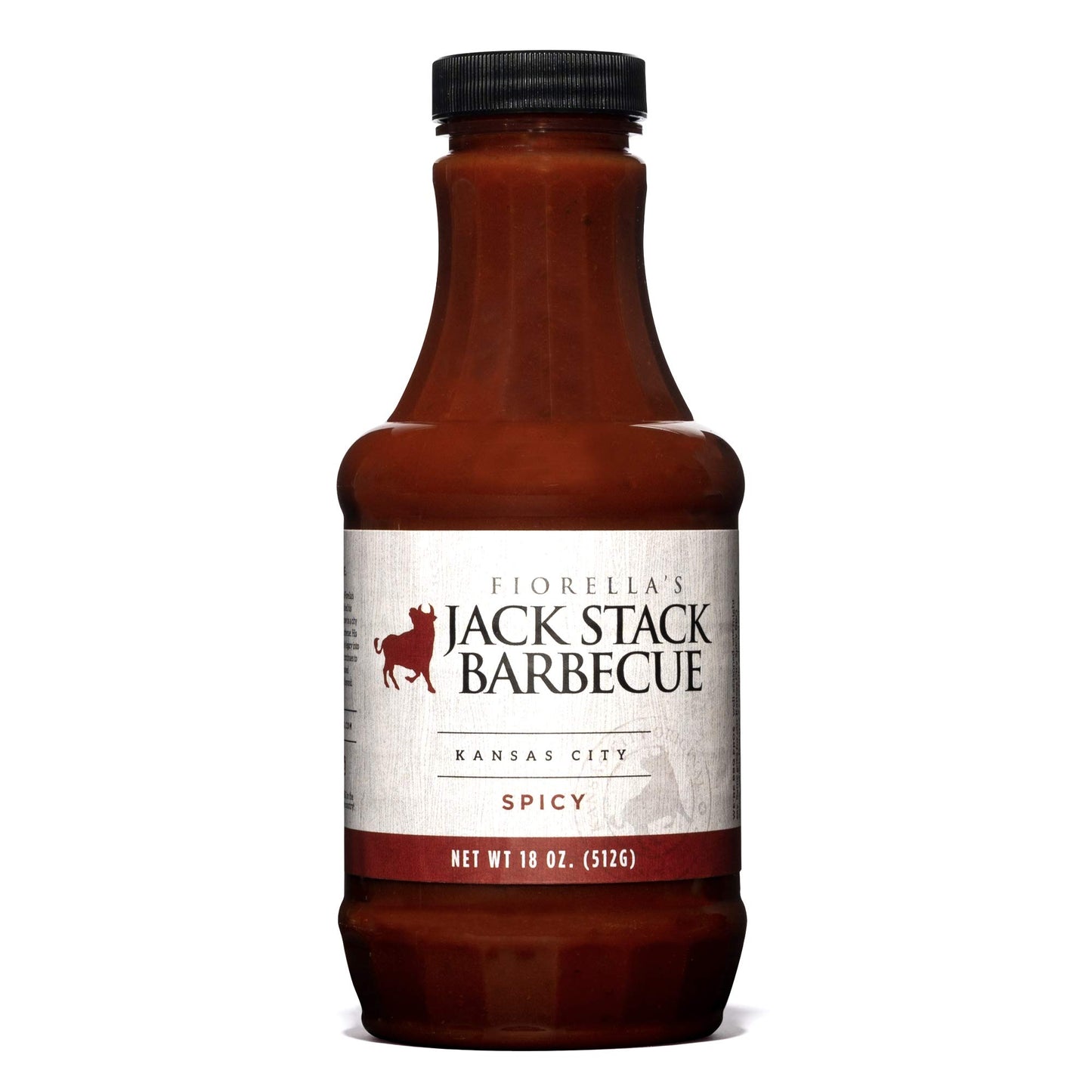 Jack Stack Barbecue Spicy Sauce - Kansas City BBQ Sauce - Spicy Smoked KC BBQ Sauce (2 Pack, 18oz Bottles)