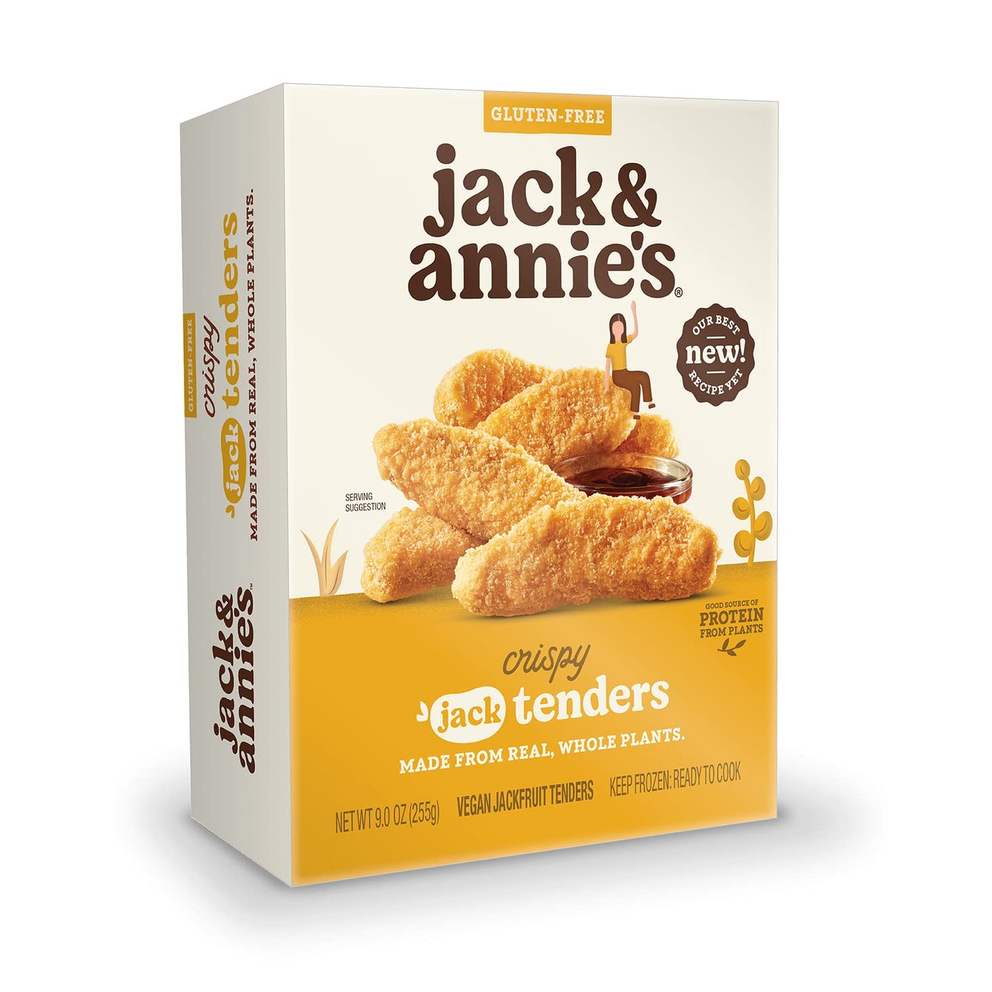 Jack & Annie'S, Frozen, Plant Based Crispy Jack Tenders, 9 Ounce
