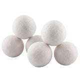 Smart Design Wool Dryer Balls - Natural Eco Fabric Softener - Eliminates Wrinkles & Reduces Static - for Laundry, Clothes, Fabrics - Home Organization