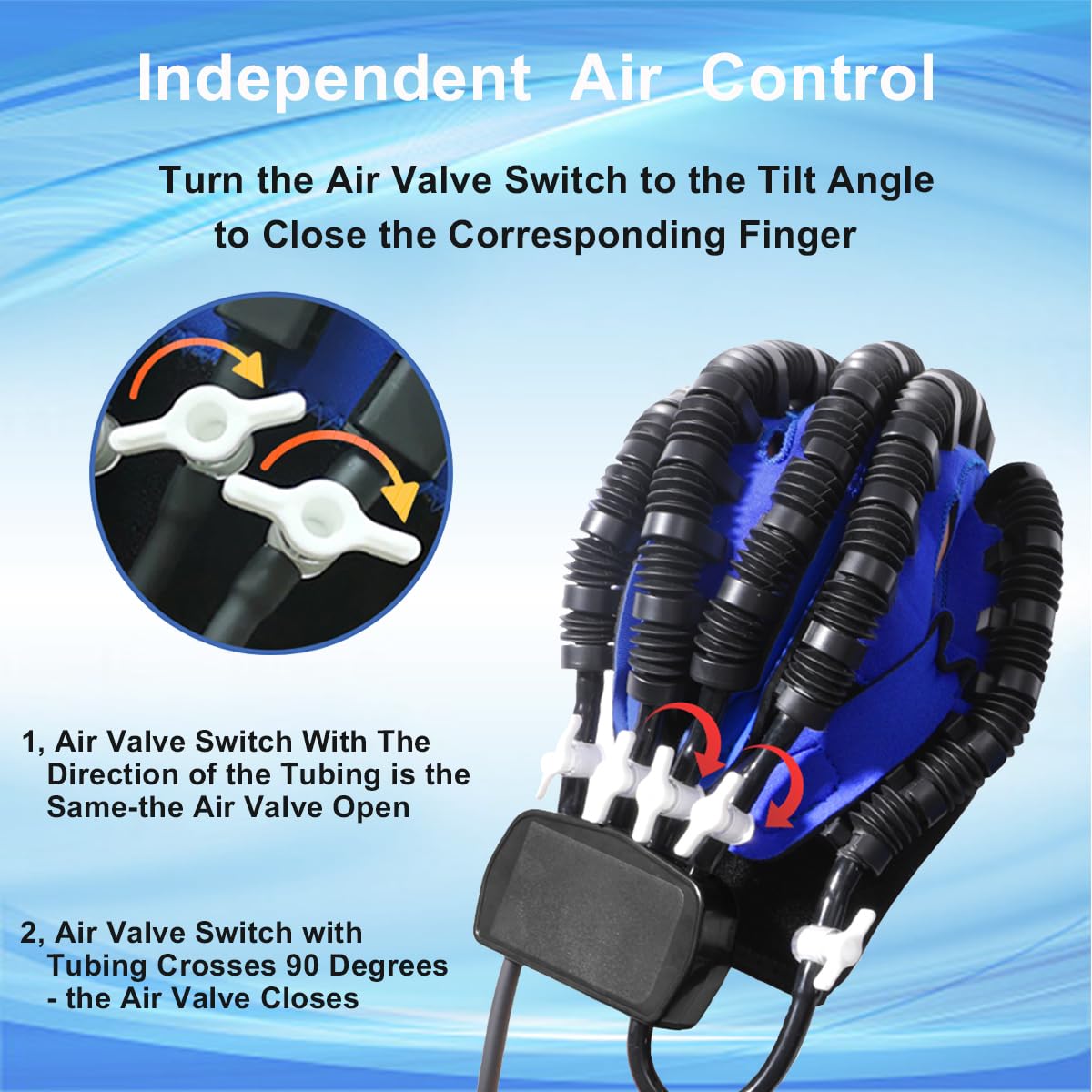 LCNAYCN Robotic rehabilitation gloves,Robot Rehab Gloves Recovery Equipment