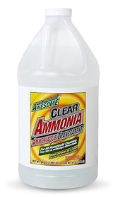 La's Totally Awesome Clear Ammonia, 64 oz, Multipurpose, Multi-Surface Cleaning Solution