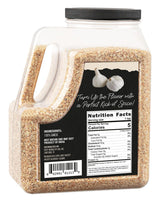 Spicy World Minced Garlic 5 LB Jar - Gluten Free, Dehydrated Garlic Minced, Non-GMO, Bulk Jar, Bold Flavor for Cooking, Seasoning, and Spice Blends