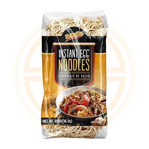 De Mi Pais Egg Noodles - Instant Egg Noodles for Soup, Stir-Fry, Pasta or Ramen Recipes; Traditional Noodles Eggs Crafted in Cambodia Using