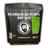 Bearded Butchers Jalapeño Cheddar Smoked Sausage DIY Kit - Bold & Spicy Flavor with High-Temp Cheddar Cheese, Hickory Smoke Powder, & 32mm Smoked