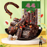 Chinese snacks,latio spicy strips,spicy Chinese La Tiao Snack, Dried Bean Curd Strips with Chili, Traditional Flavor