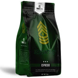 Brave Bean Coffee Company Sergeant's Sip: Espresso Roast, Organic, Single-Origin Coffee - Espresso Specialty Coffee
