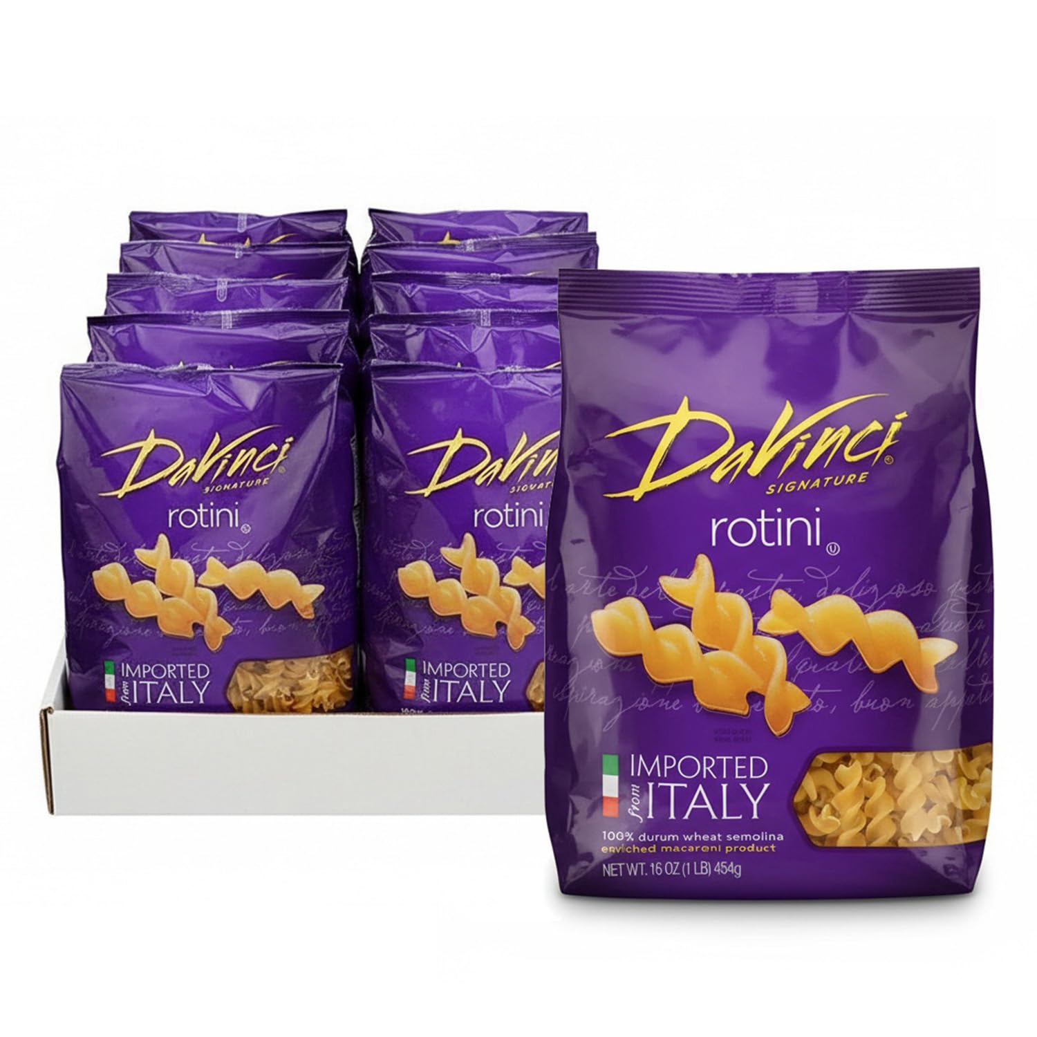 DaVinci Rotini, 16-ounces (Pack of12)