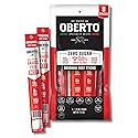 Oberto Grass Fed Beef Sticks - Original, Zero Sugar, No Artificial Ingredients, High Protein, Gluten Free, Wood Smoked, Premium Grass Fed Meat Sticks