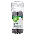 Amazon Fresh, Black Pepper Grinder, 2.2 Oz
