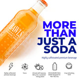 BAWLS Guarana Mandarin Orange, BAWLS Guarana Drink, Guarana Soda, Guarana Fueled Soda for Energy, High Energy Caffeinated Drink, 10oz 12 Pack Glass