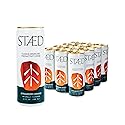 STAED Organic Energy Drinks, Clean Natural Productivity Drink with Cognizin® Citicoline & L-Theanine, Sparkling Functional Beverage, Clean Caffeine