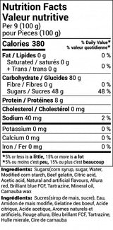 Wine Gums - 2.2 Lbs