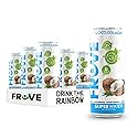 FrUve Super Water | Coco Colada Flavor | 12 16oz Cans | Healthy Drink | Zero Sugar | Low Calorie Drink | Powerful Antioxidants | Boosts Immune System