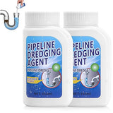 Pipeline Dredging Agent-Drain Clog Remover, 350ml Kitchen Unblocker,Powerful Pipe Unclogger Powerful Sink,Unclog Toilet Clog And Kitchen Sink Pipe