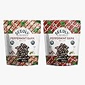 SEEDLY Organic 70% Dark Chocolate Snacking Bark with 20g Protein, 50% less sugar - Limited Edition Peppermint - Keto, Vegan Snacks, Gluten-Free, Low
