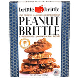 brittle-brittle Peanut Brittle Candy, Handmade Old Fashioned Peanut Brittle Made with Honey (0.75 Pound)