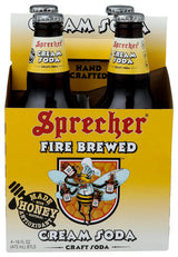 Sprecher Vanilla Caramel Creme Soda 16 oz. 4 pk