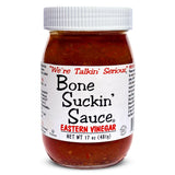 Bone Suckin' Eastern Vinegar BBQ Sauce, Carolina Barbecue Sauce, 17 Ounce