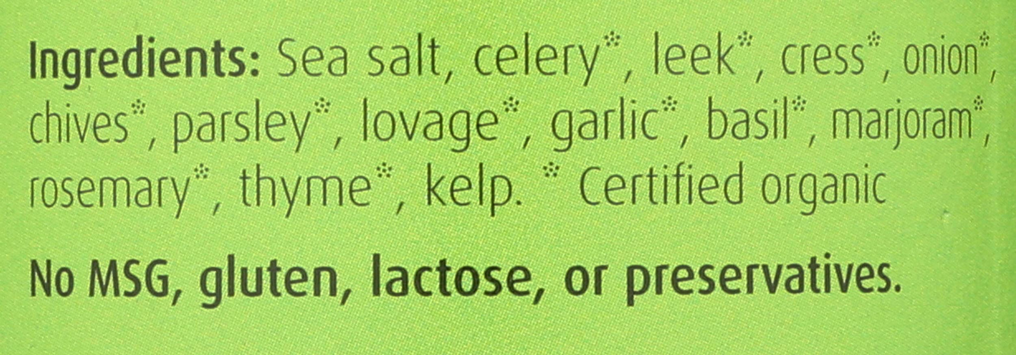 A VOGEL Organic Herbed Sea Salt, 8.8 OZ