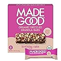 MadeGood Organic Chocolate Drizzled Granola Bars, 5ct, 4.25 OZ