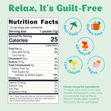Craftmix Classic Margarita Cocktail & Mocktail Drink Mixer, Skinny Mixes - Water Flavoring Packets - Made With Real Fruit - Vegan, Low-Carb