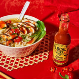 Local Hive Sriracha Honey Hot Sauce - 6oz, Sweet & Spicy, Natural Raw Honey with Sriracha Pepper Sauce for Dipping, Tacos, BBQ, Grilling, and Cooking