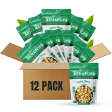 AshaPops Vegan Cheese Flavored Popped Water Lily Seeds, 0.5 oz (Pack of 12) - Gluten-Free, Vegan, Paleo, Nut-Free, Corn-Free, Soy-Free, Non-GMO