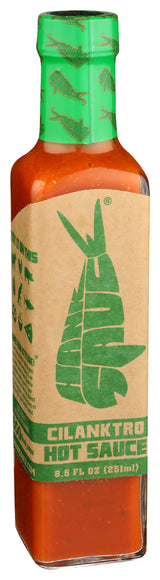 Cilanktro Hot Sauce By Hank Sauce - Versatile, Mild, Cayenne Pepper Sauce Infused With Fresh Garlic & Cilantro - Multipurpose Craft Hot Sauce - Gluten