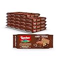 Loacker Gardena Chocolate, Premium Milk Chocolate Covered Crispy Wafer Snack Bars with Chocolate Cream Filling, Pack of 25 individually wrapped snacks