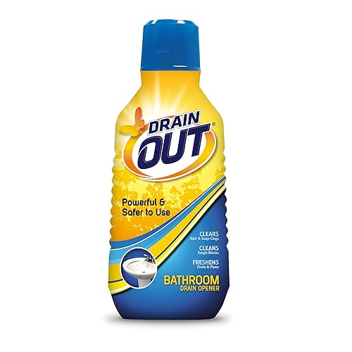 Drain OUT Bathroom Drain Cleaner, Hair & Soap Scum Clog Remover, Drain Opener, Toilet Clog Remover, 16 Ounce