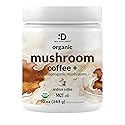 Organic Mushroom Coffee, 10oz - 10 Adaptogenic Mushrooms with Arabica Coffee + MCT Oil for Smooth Flavor - Turkey Tail, Lions Mane, Cordyceps, Chaga
