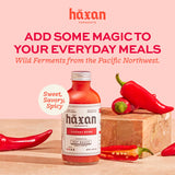 Haxan Ferments Cherry Bomb Hot Sauce (4 oz, 2 Count) - Medium Heat (Level 3/5) - Lacto-Fermented for Umami & Brightness - Perfect for Wings, Mac