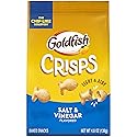Goldfish Crisps Salt & Vinegar Baked Chip Crackers, 4.8 Oz Bag