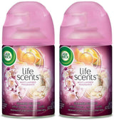 Air Wick Life scents Freshmatic Ultra Automatic Spray Refill, Summer Delights 6.17 oz ( Pack of 2)