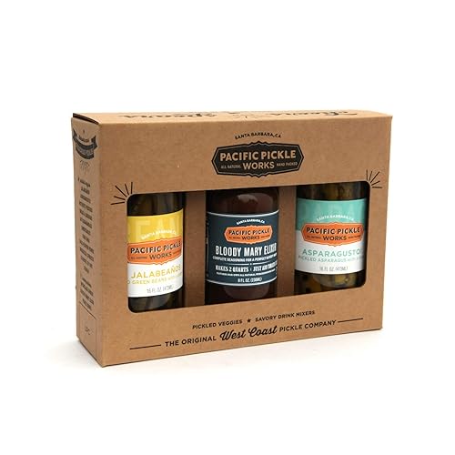 Mighty Bold Bloody Mary Starter Kit (3pc) - Bloody Mary mix with pickled green beans and pickled asparagus