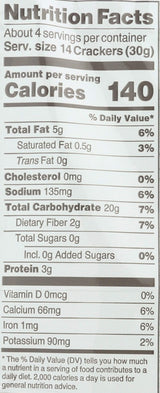 Crunchmaster Multi-Seed Crackers, Roasted Garlic, 4.5 oz.