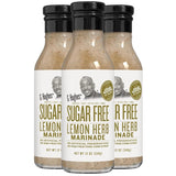 G Hughes Sugar Free Lemon Herb Marinade, Low Carb - 12 Oz (3-Pack)