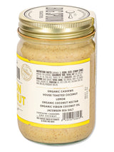 Big Spoon Roasters Lemon Cookie Butter with Sea Salt - Keto Friendly, Fair Trade Cashews - Low Sugar & Palm Oil Free - Natural Ingredients - Vegan