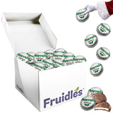 25 Pounds Fruidles Holiday Rich Chocolate Peppermint Patties Party Bag Fillers, Individually Wrapped Silver Foils, Kosher Certified Dairy