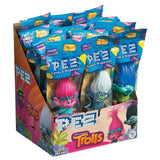 Fun Express - Trolls Pez Dispensers for Party - Edibles - Hard Candy - Dextrose - Party - 12 Pieces