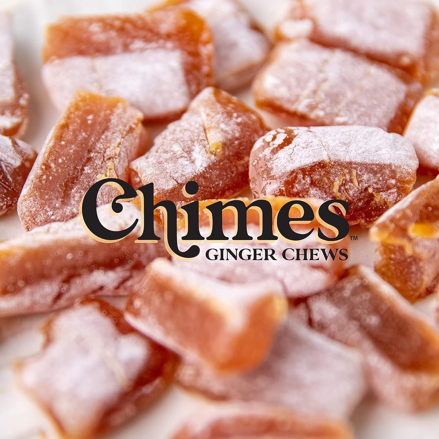CHIMES TROPICAL MIX Ginger Chews (1-Pound 1 LB BAG) Premium Natural Chewy Ginger Candy - 16 OZ Individually Wrapped Ginger Chew Candy