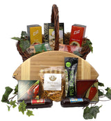 Gift Basket Village: Halftime Favorites - Gourmet Snacks & Football Cutting Board Gift Set
